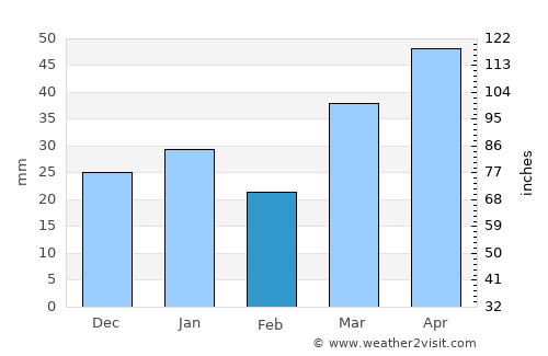 Bozeman average rain in February
