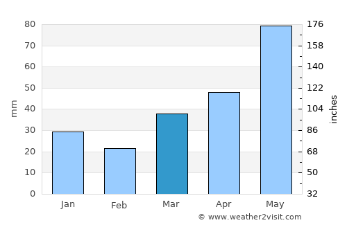 Bozeman average rain in March