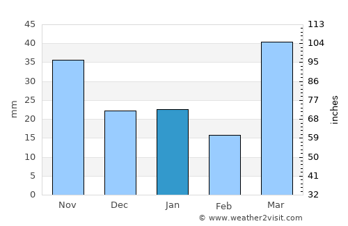 Brainerd average rain in January