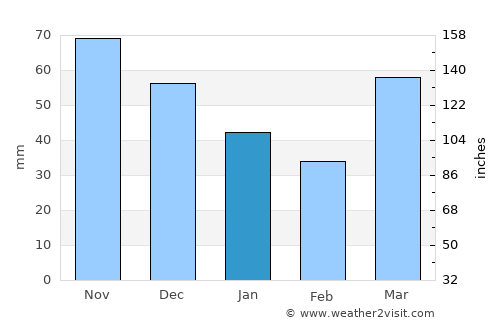 Carson City average rain in January