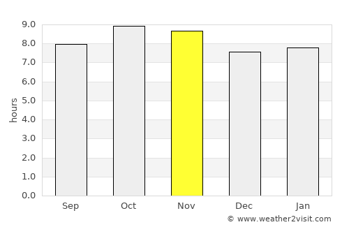 Chihuahua average rain in November