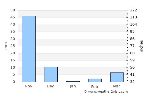 Chiknāyakanhalli average rain in January