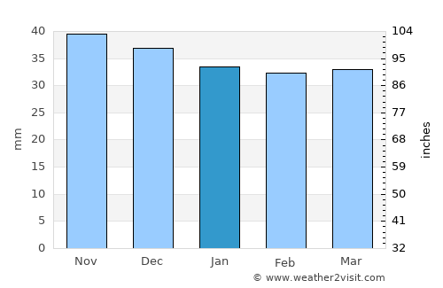 Cisnădie average rain in January