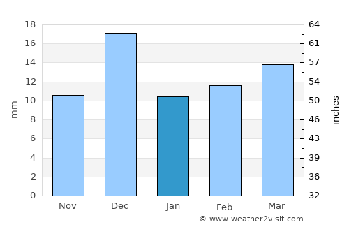 Deoli average rain in January