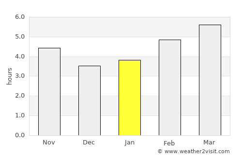 Dimitrovgrad average rain in January