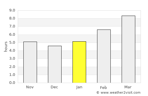 Driggs average rain in January