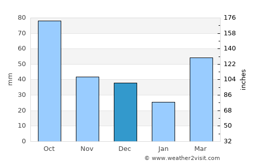 Duncan average rain in December