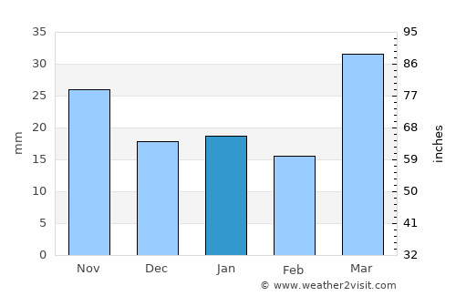 Elbow Lake average rain in January
