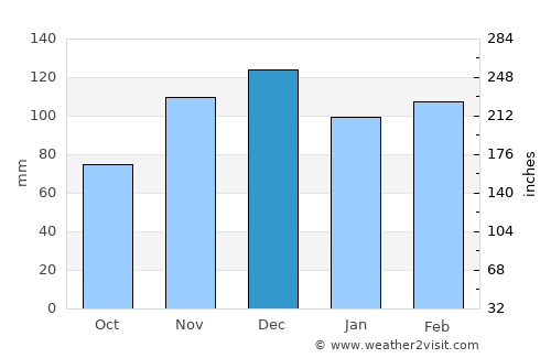 Elkton average rain in December