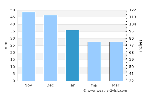 Ertil’ average rain in January