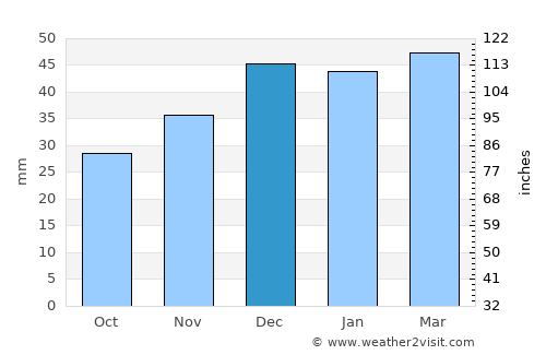 Fairplay average rain in December
