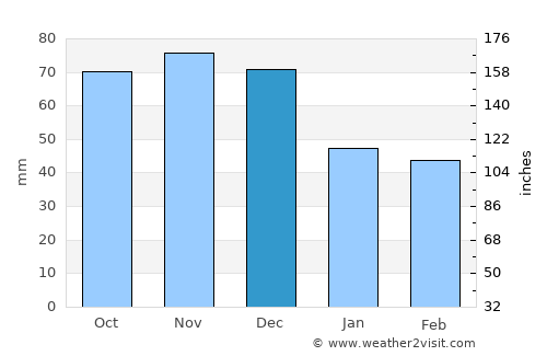 Fowler average rain in December