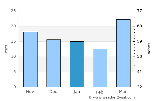 Grand Junction average rain in January
