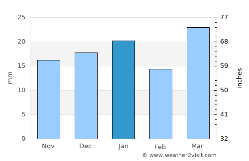 Great Falls average rain in January