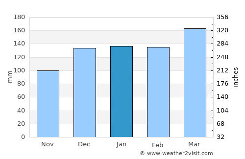Greensboro average rain in January