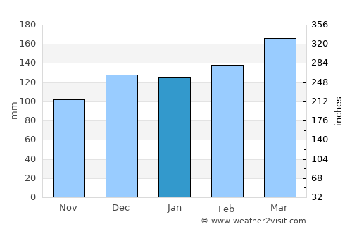 Greenville average rain in January