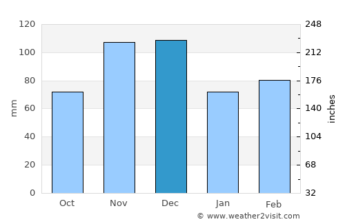 Greenville average rain in December
