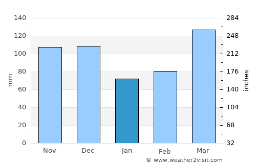 Greenville average rain in January