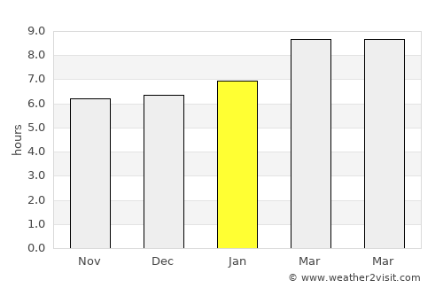 Guacamaya average rain in January
