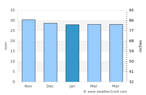 Halle Neustadt average rain in January