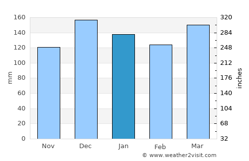 Harrisonburg average rain in January