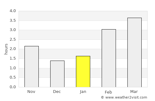Heerjansdam average rain in January