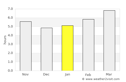 Hohenwald average rain in January