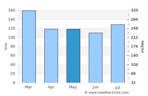 Homer average rain in May