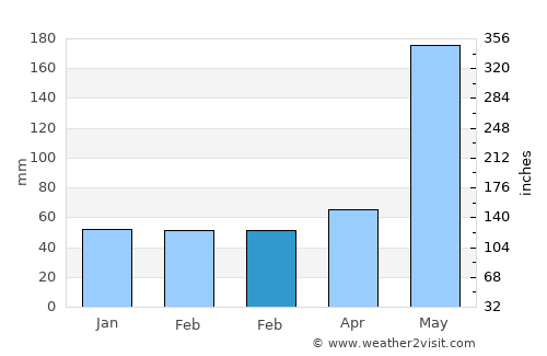Homestead average rain in February