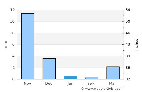 Jetpur average rain in January