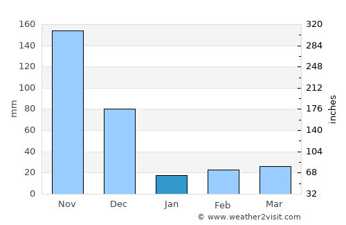 Kariapatti average rain in January