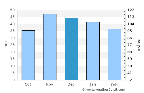 Kiev average rain in December