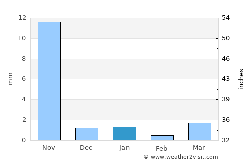Lālpur average rain in January