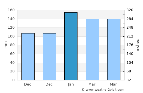 Las Lajitas average rain in January