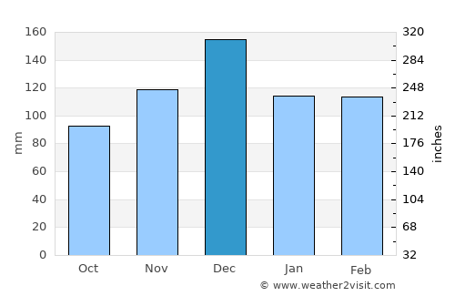 Leesville average rain in December