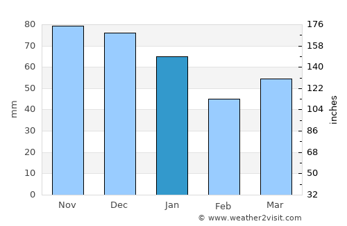 Lemmer average rain in January