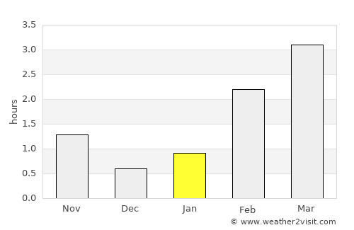 Lerwick average rain in January