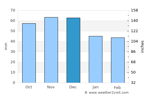 Livonia average rain in December
