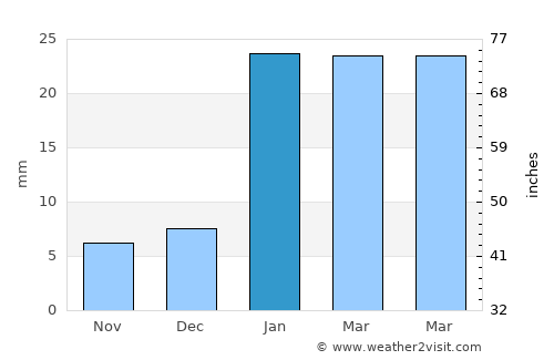 Lohārdaga average rain in January
