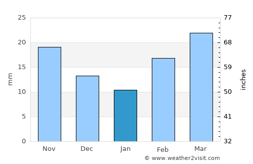 Lubbock average rain in January