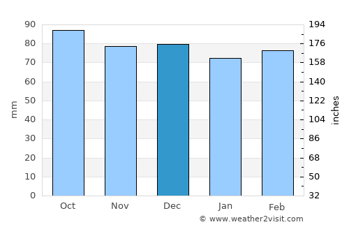 Lynchburg average rain in December