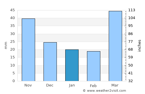 Maple Grove average rain in January