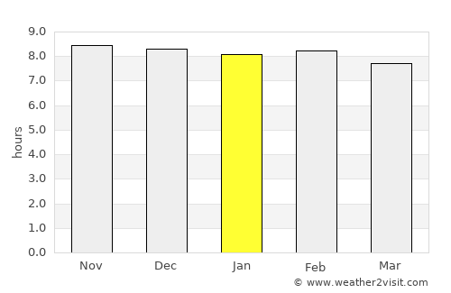 Marigaon average rain in January