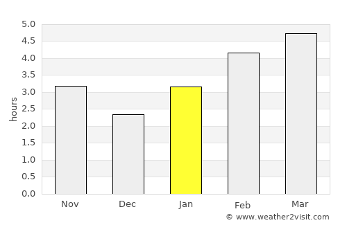 Marine City average rain in January