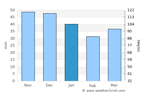 Masty average rain in January