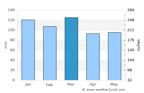 McCormick average rain in March