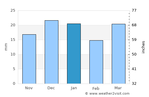Meadow Lake average rain in January