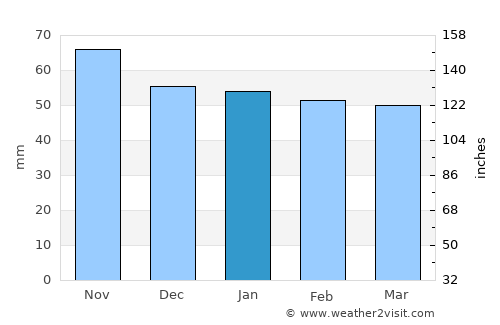 Memmingen average rain in January