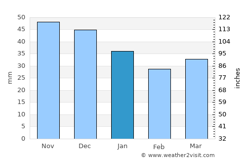 Mstsislaw average rain in January