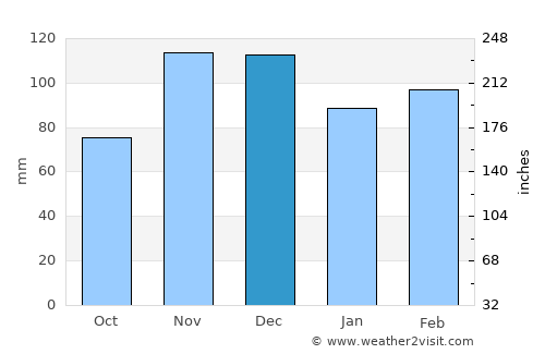 New Madrid average rain in December